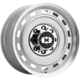 54-20081sml-25 Vision 54 Cheyenne 20x10 8x6.5 Inch -25mm Silver Wheel Rim 20