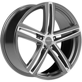 Vision 640-7731gmmf40 640 Nitrous 17x7.5 5x108 40mm Gunmetal Wheel Rim 17 Inch