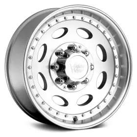 81b-9781m0 Vision 81a Heavy Hauler Wheel 19.5x7.5 8x165.1 124.5 Machined Single Rim