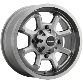415-128110gm4 Vision Atv One 12x8 415 Bomb 4x110 -10.2 Gunmetal Wheel Rim 86