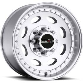 Vision Hd Truck-trailer 81a-6681m0 4 Wheels 16 Inch 81a Heavy Hauler 16x6 8x165.1 Silver 0et 125.2cb