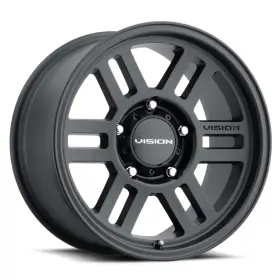 355-6883sb0-4n Vision Off-road Wheels 355 16x8 Satin Black 6x139.7 6x5.5 Qty 4 355-6883sb0
