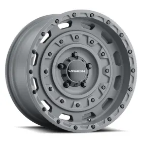 403-2981tg-18-4n Vision Off-road Wheels 403 20x9.5 -18 Thrashed Gun Metal 8x165.1 8x6.5 Qty 4