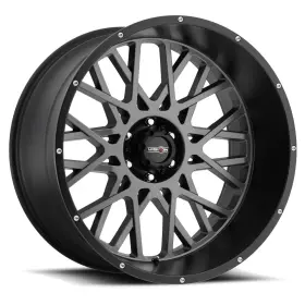 412-20070abl-25-1n Vision Off-road 412 Rocker 20x10 -25 Anthracite And Black Wheel 8x170 Qty 1