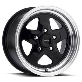 Vision Wheel 521h5865b0 Wheels 521h Nitro 15x8 5x4.5 0mm Black Gloss With Machined Lip