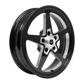 571-7490b-24 Vision Wheel American Muscle 571 Sport Star Ii Black