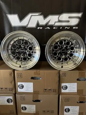 Vwre004 Vms Racing Revolver Rims 13x8 4x114.3 20 Offset 5.29 Inch Backspace Set Of Two