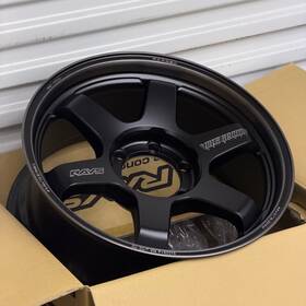 Volk Racing Wvduu20kph Te37 Ultra Large Pcd Black Shadow 18x8 20 6x139.7 Set Of 4 Wheels