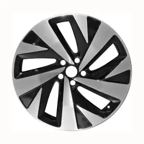 11a601025a Volkswagen 95222 Used Oem Front Aluminum Wheel 20x8 Machined And Painted Gloss Black