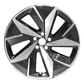 11k601025efzz Volkswagen Refurbished Machined And Painted Gloss Black Rear Aluminum Wheel 20 X 9