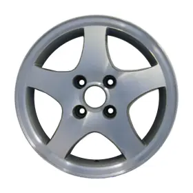 560-69739 Volkswagen 196743133201 Refurbished 14x6 Machined Silver Wheel Fits 1999-2002 Golf