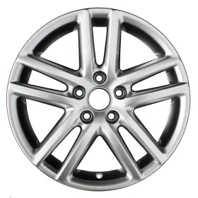 560-69845 Volkswagen 196743133904 Refurbished 17x7.5 Painted Silver Wheel Fits 2007-2011 Eos