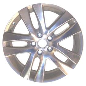 Volkswagen 196743134314 18x7 Machined Bright Silver Metallic Wheel Fits 2009-2011 Tiguan