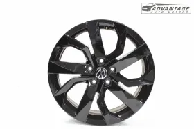 2gj601025hax1 Volkswagen 2022-2025 Taos Wheel Rim R18 18x7 Et45 Alloy 5 Double Spoke Oem