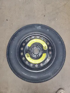 3qf60102703c Volkswagen 18 19 20 21 Atlas Oem Spare Wheel 17x4 With Temporary 165/80/17 Tire