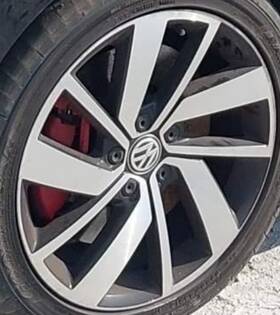 Volkswagen 560-70060 2020 Jetta Gli Oe Wheel 18x7-1/2 5 Double Spoke With