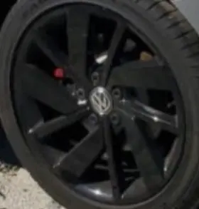 560-70061 Volkswagen 2019-2020 Vw Jetta Gli 18x7.5 Inch 5 Double Spoke Black Painted Wheel Oem Lkq