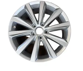 561601025f Volkswagen 2012 2013 2014 2015 Vw Passat Oem Wheel 17x17 17 Inch Silver