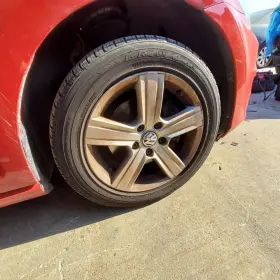 5g0601025bb8z8 Volkswagen Wheel 16x6-1/2 Alloy 5 Raised Spoke Fits 15-18 Golf 7949187