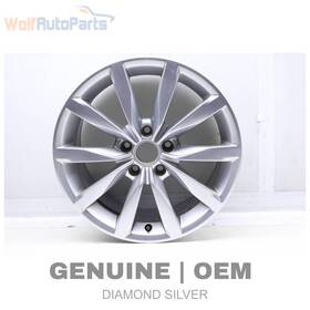 Volkswagen 5g0601025be 2015-2017 Vw Golf Sportwagen Mk7 - 17 Inch Alloy Rim / Wheel Dijon