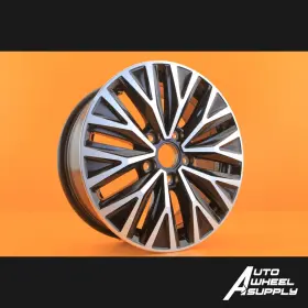 5gm601025e Volkswagen Jetta 2019-2021 Black Machined 16 Inch Oem Wheel Rim