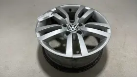 5n0601025r Volkswagen 2014 Tiguan 2.0 Tsi Silver 16x6.5j 5 Dbl Spoke Scuffs Alloy Wheel Oem