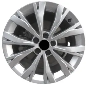 5nn6010258z8 Volkswagen 17 Inch 17x7 Factory Oem Silver Alloy Wheel Rim For 2018-2020 Vw Tiguan