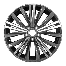 5nn601025lnq9 Volkswagen Used Machined And Painted Dark Charcoal Metallic Aluminum Wheel 18 X 7