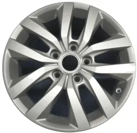 7b0601025dgsa Volkswagen 17 Inch 17x6.5 Silver Aluminum Alloy Wheel Rim For 2012-2013 Vw Routan