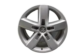 7p6601025d Volkswagen 11-16 Vw Touareg 8.5 19 19ftft 5-spoke Alloy Wheel Rim Oem