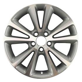 Volvo 196743130866 70375 Reconditioned Oem Aluminum Wheel 17x7.5 Fits 2010-2013 C70
