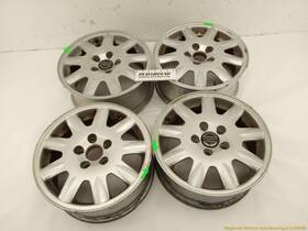 Volvo 560-70241 V70 Xc70 Set Of 4 Alloy Wheel 15x6.5 9 Spoke Fits 2001-2009 01 02 03 04 05