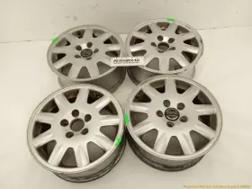 560-70241 Volvo V70 Xc70 Set Of 4 Alloy Wheel 15x6.5 9 Spoke Fits 2001-2009 01 02 03 04 05