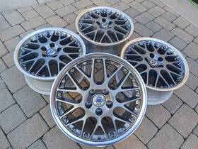 Volvo Rs797 C70 S70 V70 Xc70 Oem Bbs 17 Inch Restored Anthracite Gray Propus Wheels