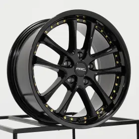 Ar05178051435bk Vors Ar05178051435bk/used Used 17x8 Ar5 Custom 5x108 35 73.1 Black Wheels Set-4