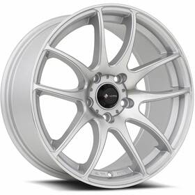 Vors Tr04188550035sf 18x8.5 Silver Wheel Tr4 5x100 35