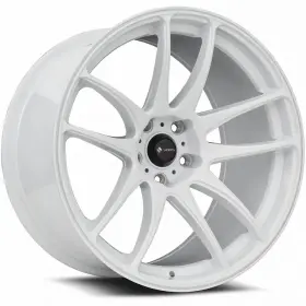 Tr04188550035w Vors 18x8.5 White Wheel Tr4 5x100 35