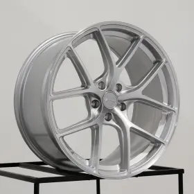 Tr88199551435sf Vors One 19x9.5 Tr88 5x114.3 35 Silver Machined Wheel Rim 73.1