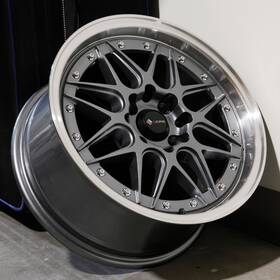Vors Vr0715708h35gm/408 15x7 Gun Metal Wheels Vr7 4x108 35 Set Of 4 73.1