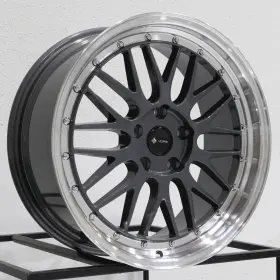 Vr08188051435hb Vors One 18x8 Vr8 5x114.3 35 Hyper Black Wheel Rim 73.1