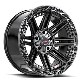 Vortek 501209570gb 4 New 20x9 Vrp-501 Turbo Gloss Black 6x135 Et0 Cb106.1 Wheel Rim