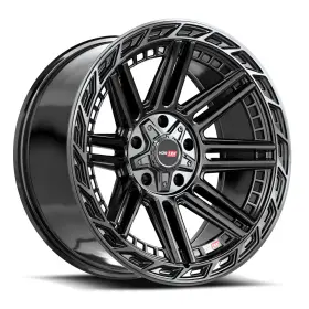 501209570gb Vortek 4 New 20x9 Vrp-501 Turbo Gloss Black 6x135 Et0 Cb106.1 Wheel Rim