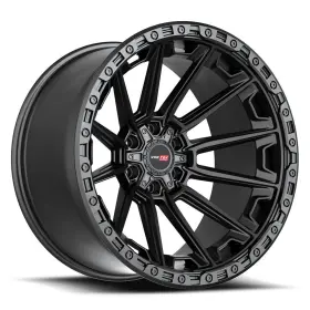 601189570mb Vortek Vrt-601 Spartan Wheel 18x9 6x139.7 106.1 Black Single Rim