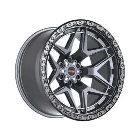 603201057-24mtbr Vortek 1 X Vrt-603 Matte Titanium With Black Bead Ring 20x10 6x135/6x139.7