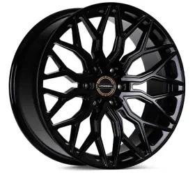 Hf63-2g23 Vossen Hf6-3 Et20 / Deep Face 106.1 - Gloss Black Wheel