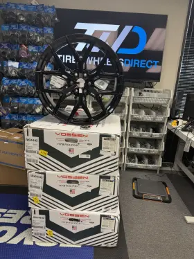 Hf64-4g40-tl Vossen Hf6-4 24x10 / 6x139.7 Et35 Deep Face 106.1 - Gloss Black Wheel