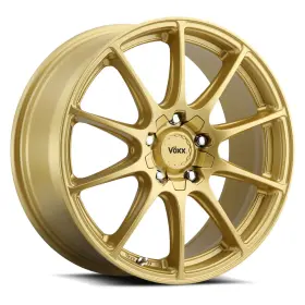 775-5001-40 Voxx 17x7.5 Cotto Gold Wheels 5x100/5x4.5 40mm Set Of 4