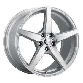 985-5114-35 Voxx 19x8.5 Modena Silver Machined Face Wheel 5x4.5 35mm