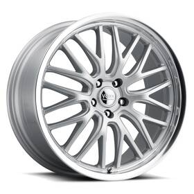 Voxx 995-5114-42 Masi 19x9.5 42 Silver Mirror Mach Lip Wheel Rim 5x114.3 5x4.5 Qty 4