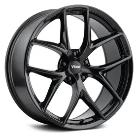 210-5120-35 Voxx Replica Ev2 Wheels 20x10 35 5x120.65 74.1 Black Rims Set Of 4